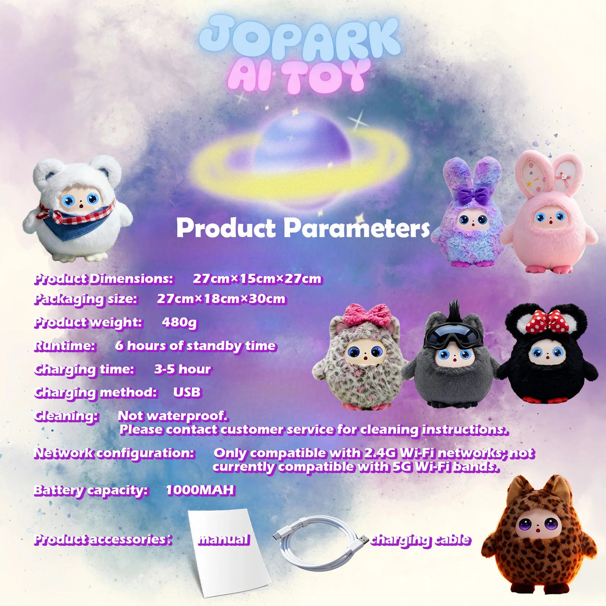 Interactive AI Smart Plush Toy