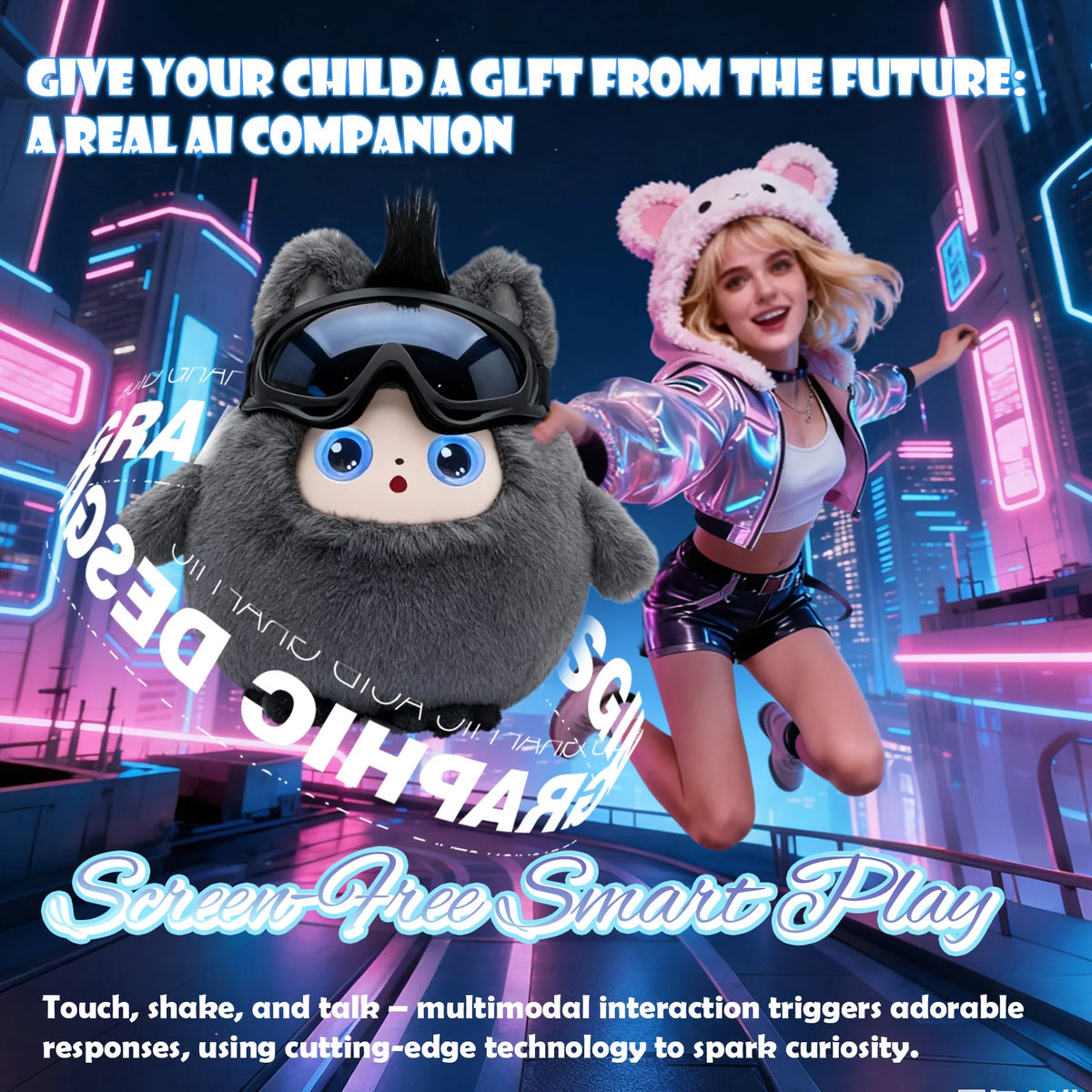 Interactive AI Smart Plush Toy